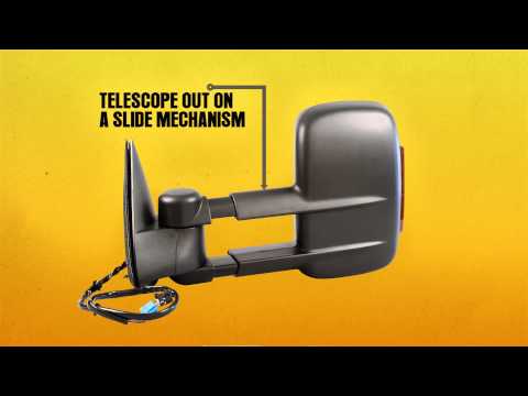 BestInAuto 201510 Chevy Silverado Towing Mirrors and GMC Sierra Towing Mirrors