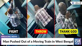 Man Pushed Out of a Moving Train in West Bengal