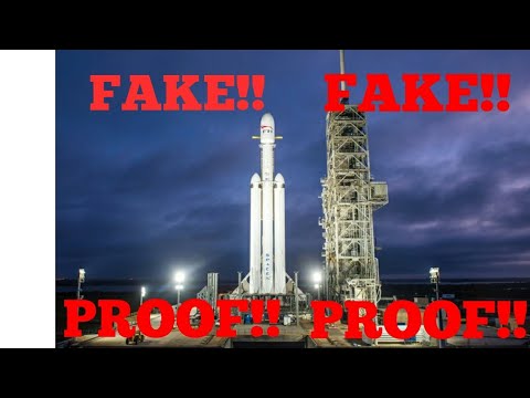 SPACE X 2019 LAUNCH WAS FAKE| PROOF!! THE ROCKET CAR NEVER MADE IT TO SPACE| FAKE X FALCON HEAVY