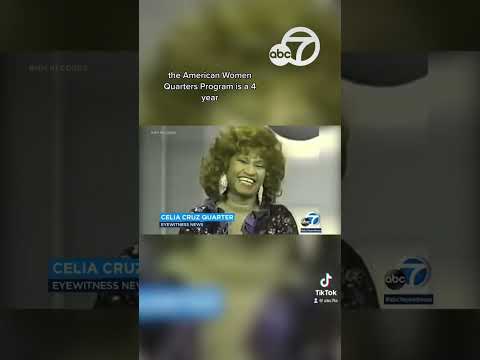 Celia Cruz makes history as first Afro Latina to appear on the US quarter