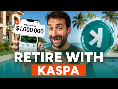 Wie viele Kaspa ($KAS) braucht man, um als Millionär in Rente zu gehen?