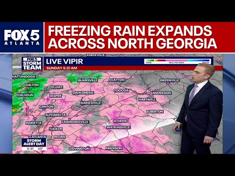 Ice storm alert: Destructive totals threaten Georgia | FOX 5 News
