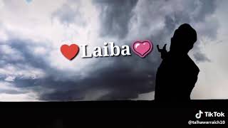 Laiba Name whattsapp status
