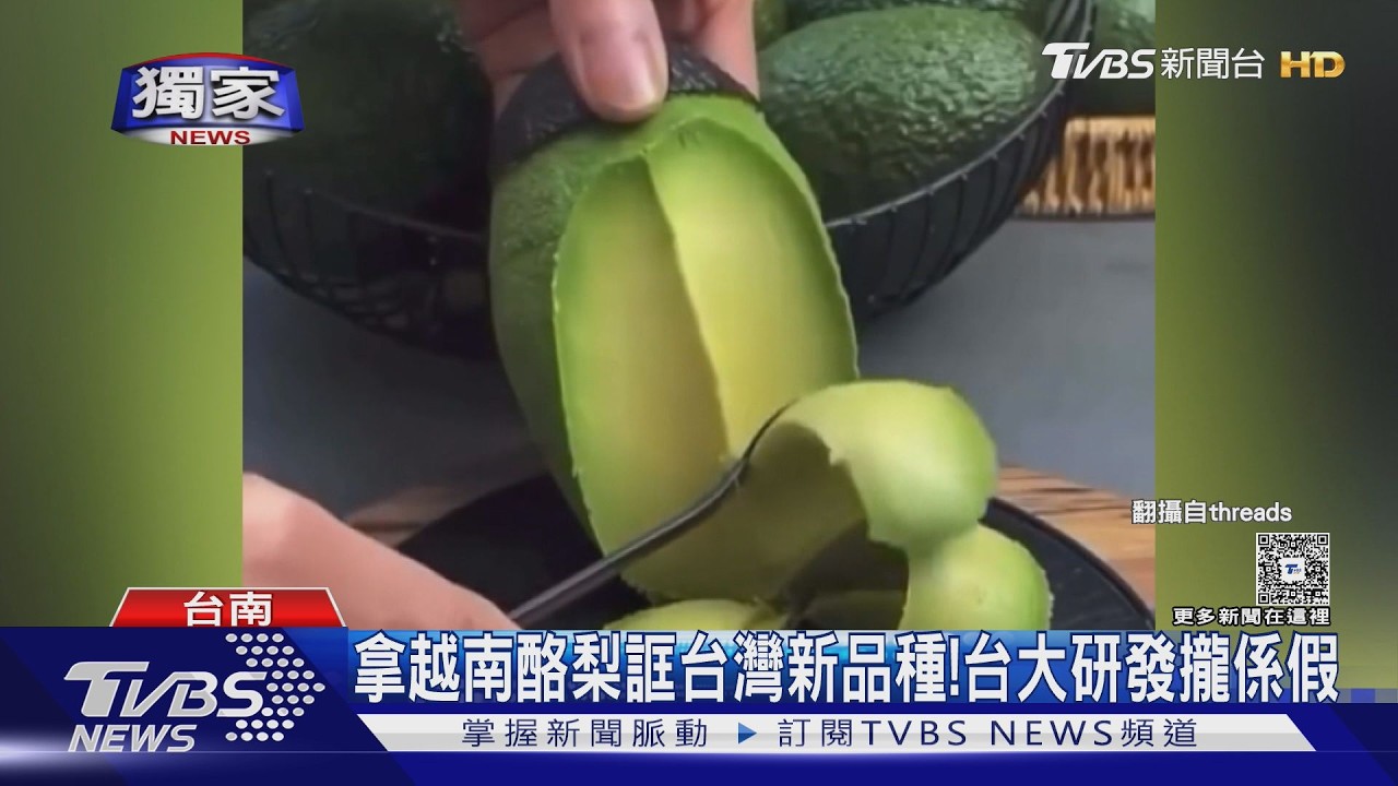 影音/越南酪梨誆台灣新品種! 稱台大研發是詐騙 台南青農打假