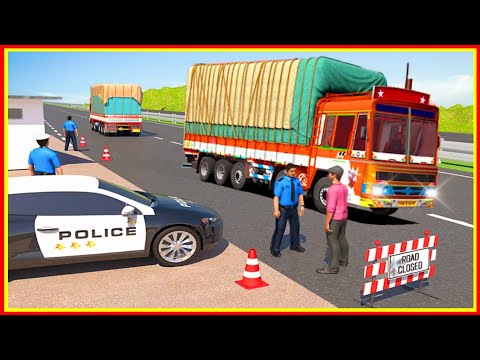 Indian Lorry Truck Mountain Driver Heavy Cargo Offroad Truck Driving Android GamePlay🚚