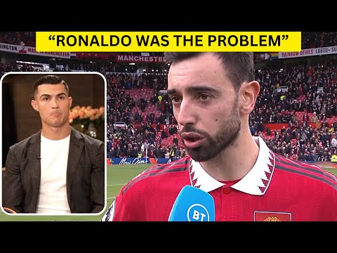 Did Bruno Fernandes say Cristiano Ronaldo was the PROBLEM at Man Utd?