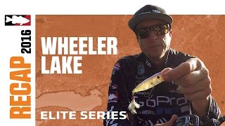 Brent Ehrler's 2016 BASS Wheeler Lake Recap