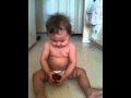 Abigail Eating Her Plum
