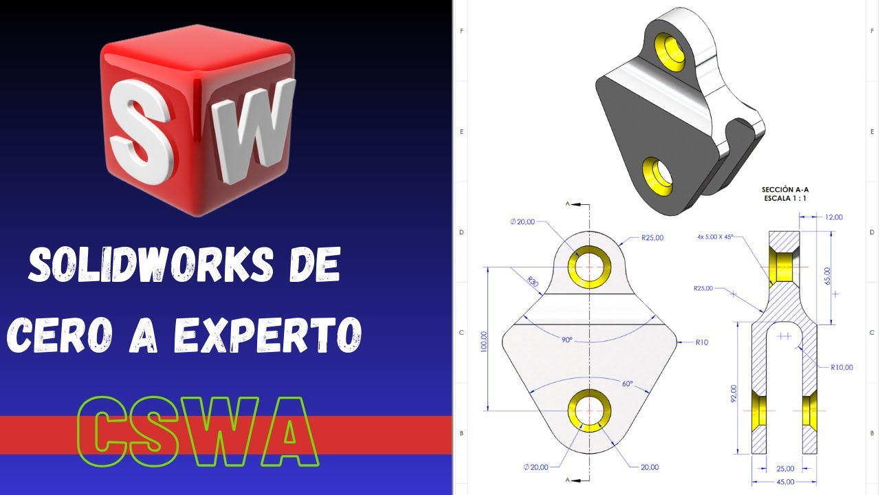 Curso SOLIDWORKS De Cero a Experto. Lección 21 (Módulo Intermedio)