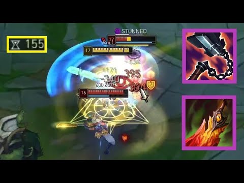 When Riven has 155 Ability Haste...