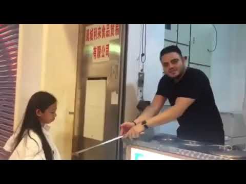 My Turkish Ice cream here in Macau