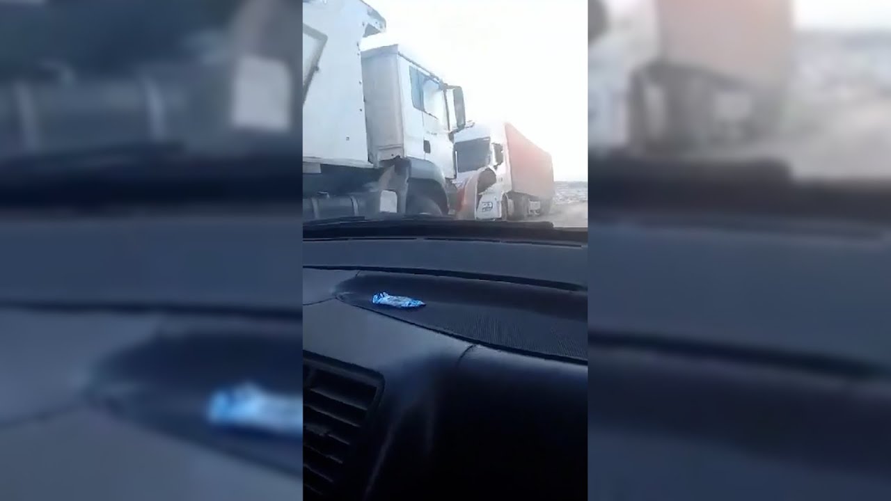 Բեռնատարները, մերկասառույցի պատճառով, մնացել են Կապան տանող ճանապարհին