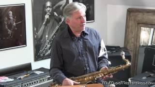 Jerry Bergonzi - Bebop Scale Lesson 2