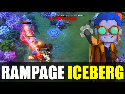 RAMPAGE Navi Iceberg | Tinker Dota 2 Gameplay