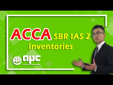 IAS 2 Inventories Summary TAILORED to ACCA Strategic Business Reporting Exam NOT FR/FA papers