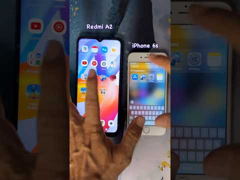 iPhone 6s vs Redmi A2 open mobile legend #iPhone6s #redmia2 #mobilelegend
