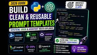 Mastering Prompt Templates in Python: System, User & Assistant Roles