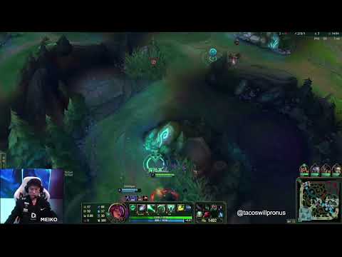 Meiko Karma POV vs ON Thresh ~ EDG vs WBG ~ LPL Spring 2022 ~ Game 1