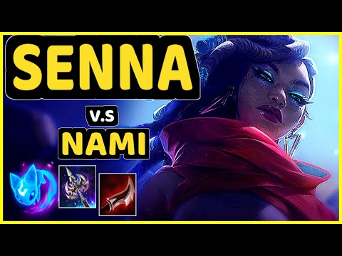 DUMBLEDOGE (SENNA) vs NAMI - BOTTOM SUPPORT GAMEPLAY - EUW Ranked GRANDMASTER