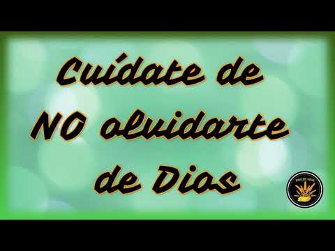 "Be careful not to forget God." DAILY BREAD OF LIFE. (Devotional)