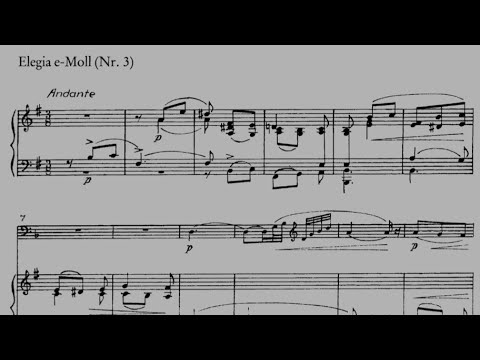 Giovanni Bottesini - Elegia No.3 "Romanza patetica" for Double Bass and Piano