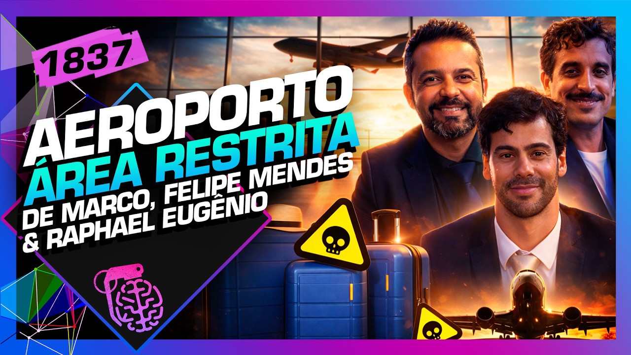 AEROPORTO ÁREA RESTRITA: DE MARCO, FELIPE MENDES E RAPHA EUGÊNIO - Inteligência Ltda. Podcast #1837