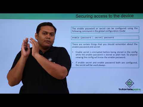 Securing access to the device