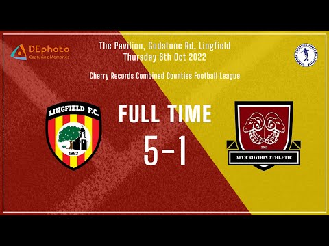HIGHLIGHTS - Lingfield FC u18 5-1 AFC Croydon Athletic u18 - League - 06-10-22