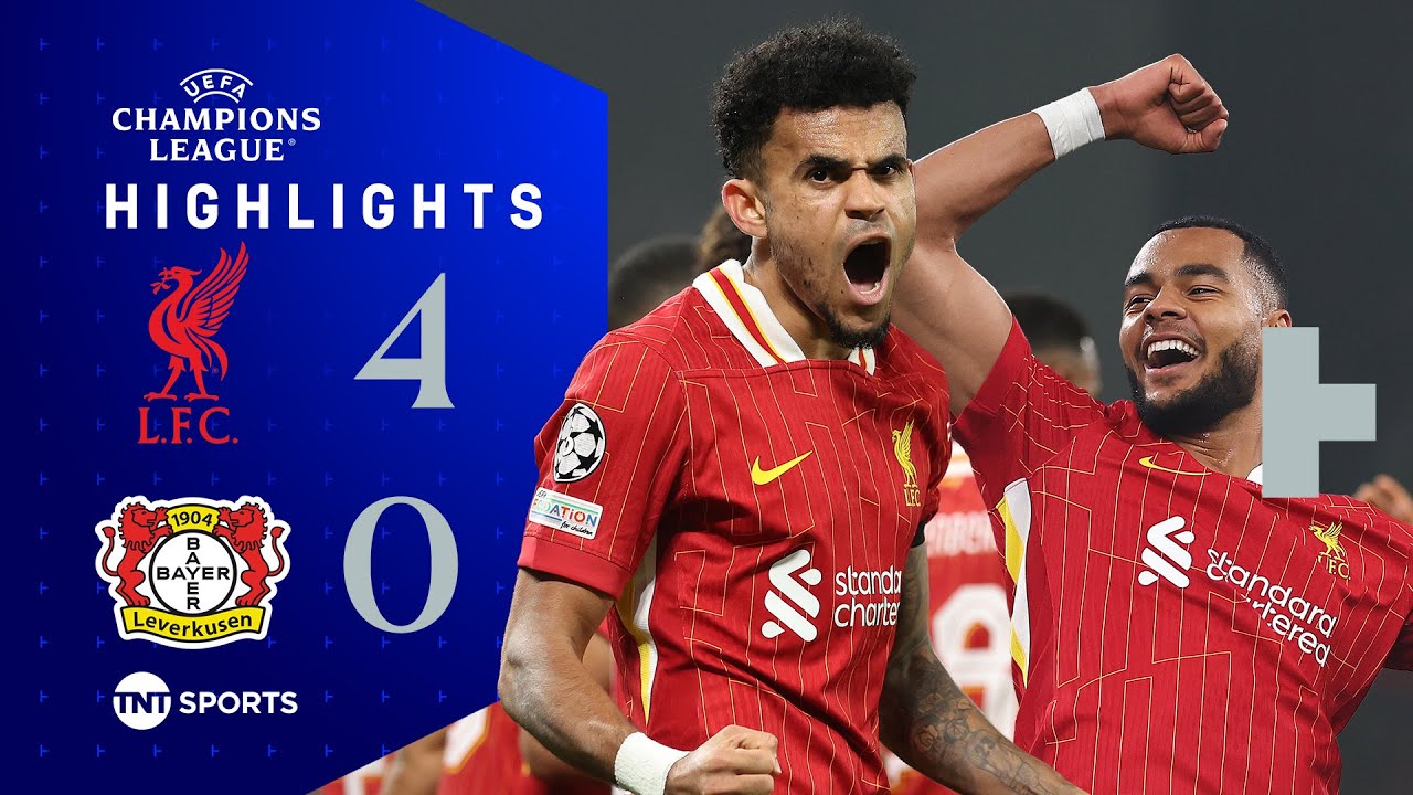 Diaz Hat-Trick Stuns Alonso! 🤩 | Liverpool 4-0 Bayer Leverkusen | UEFA Champions League Highlights