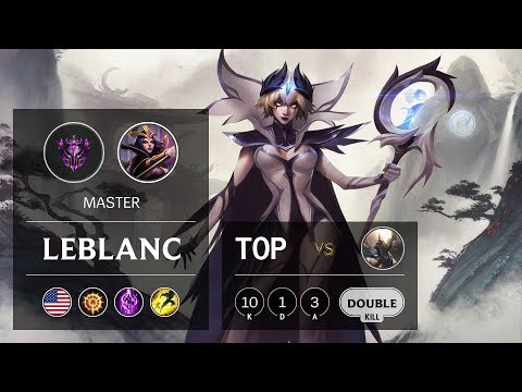 LeBlanc Top vs Pantheon - NA Master Patch 9.23