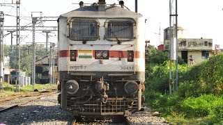 preview picture of video 'Acceleration of WAP7  12471 Bandra Katra Swaraj express'