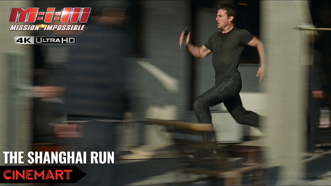 MISSION: IMPOSSIBLE III (2006) | The Shanghai Run | Ethan Running 4K UHD - YouTube