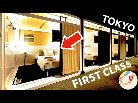 , title : 'Luxury FIRST CLASS Capsule Hotel Experience 😆 Tokyo, Japan 🇯🇵 カプセルホテル 東京 ファーストキャビン 高級 豪華 ファーストクラス'