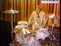 Buddy Rich stick trick solo performance