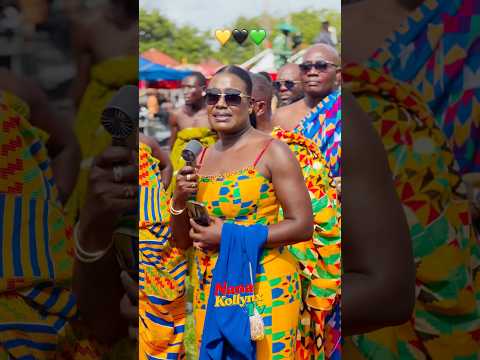 How Asante Women Dressed Up To Asantehene 27th Anniversary Celebration 💛🖤💚