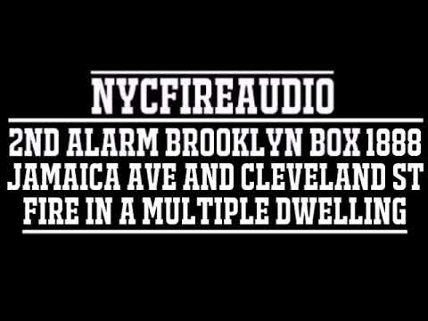 NYCFireAudio - Brooklyn 2nd Alarm Box 1888 -  Heavy Fire In A Multiple Dwelling - 11/29/17