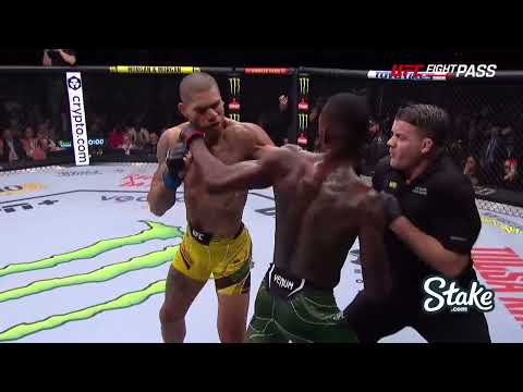 Israel Adesanya x Alex  Poatan  Pereira   LUTA COMPLETA   UFC 307