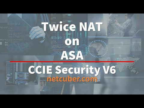 Twice NAT on ASA | CCIE Security V6 | Static NAT | Labnote4