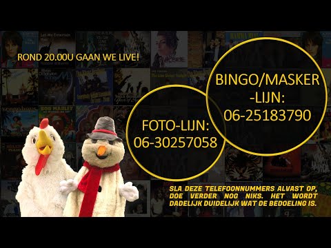 Muziekbingo / Masked Singer Rugbyclub Dwingeloo 08-01-21