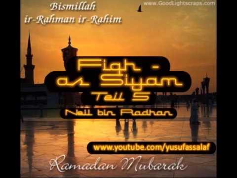 Fiqh - as Siyam (Fasten) Teil 5 - Neil bin Radhan