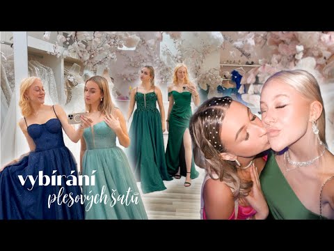VYBÍRÁME ŠATY NA MATURAAAK👗 s Karolínkou