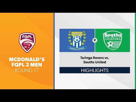 McDonald's FQPL 2 Men R17 - Taringa Rovers vs. Souths United Highlights