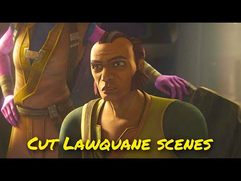 All clone trooper Cut Lawquane scenes - The Clone Wars, The Bad Batch