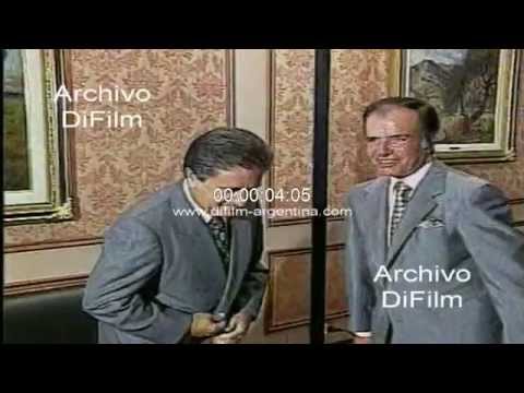 Carlos Menem - Eduardo Duhalde internas del Partido Justicialista 1998