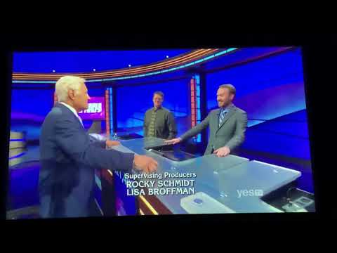 Jeopardy short end credits, Shawn Buell Day 2 (5/22/20)