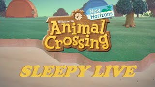Sleepy Live 💤 Late Night Animal Crossing to sleep/study/chill with  (No Commentary 🙊)