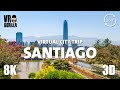 Santiago Chile Short A VR Guided Tour Virtual City Trip 8K 360 3D