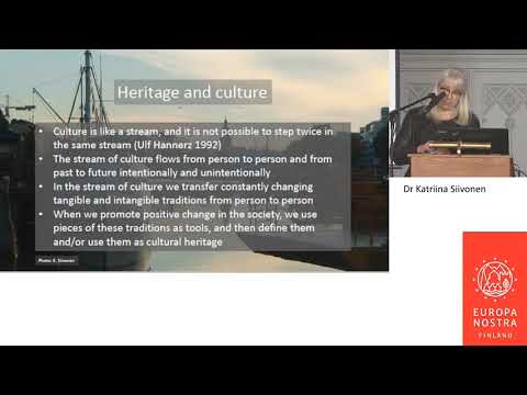 Katriina Siivonen / "Taking part in cultural heritage matters" Helsinki 12.3.2018
