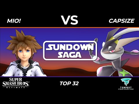 Mio! (Sora) vs Capsize (Greninja) - Ultimate Top 32 - Sundown Saga 2024