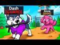 I Became A FAKE DOG In Roblox Escape The Dog Pound